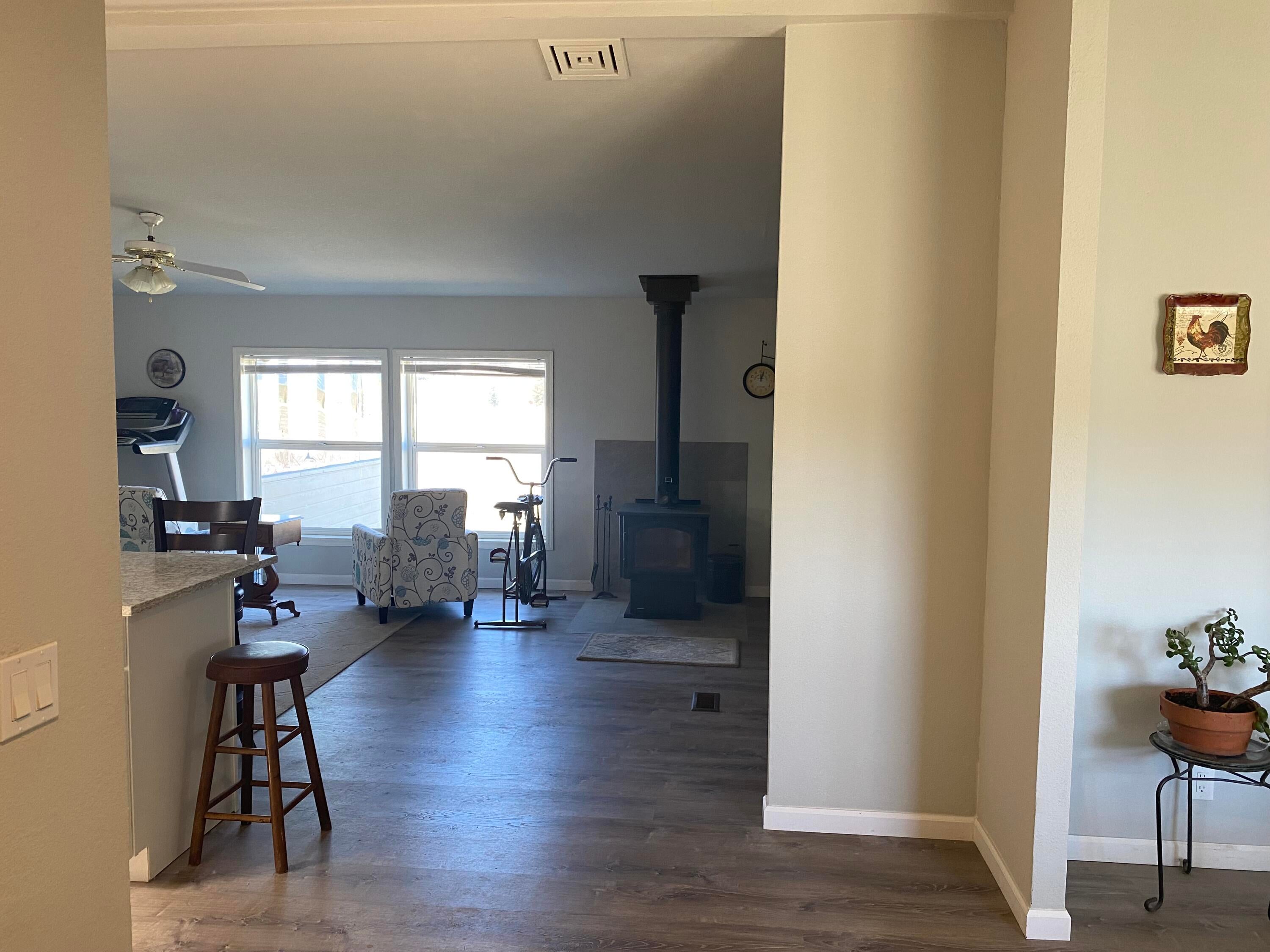 32227 Rivers Drive Chiloquin, OR 97624 - Photo 7 of 55 All new laminate flooring, certfied wood stove as well as forced air heating/cooling