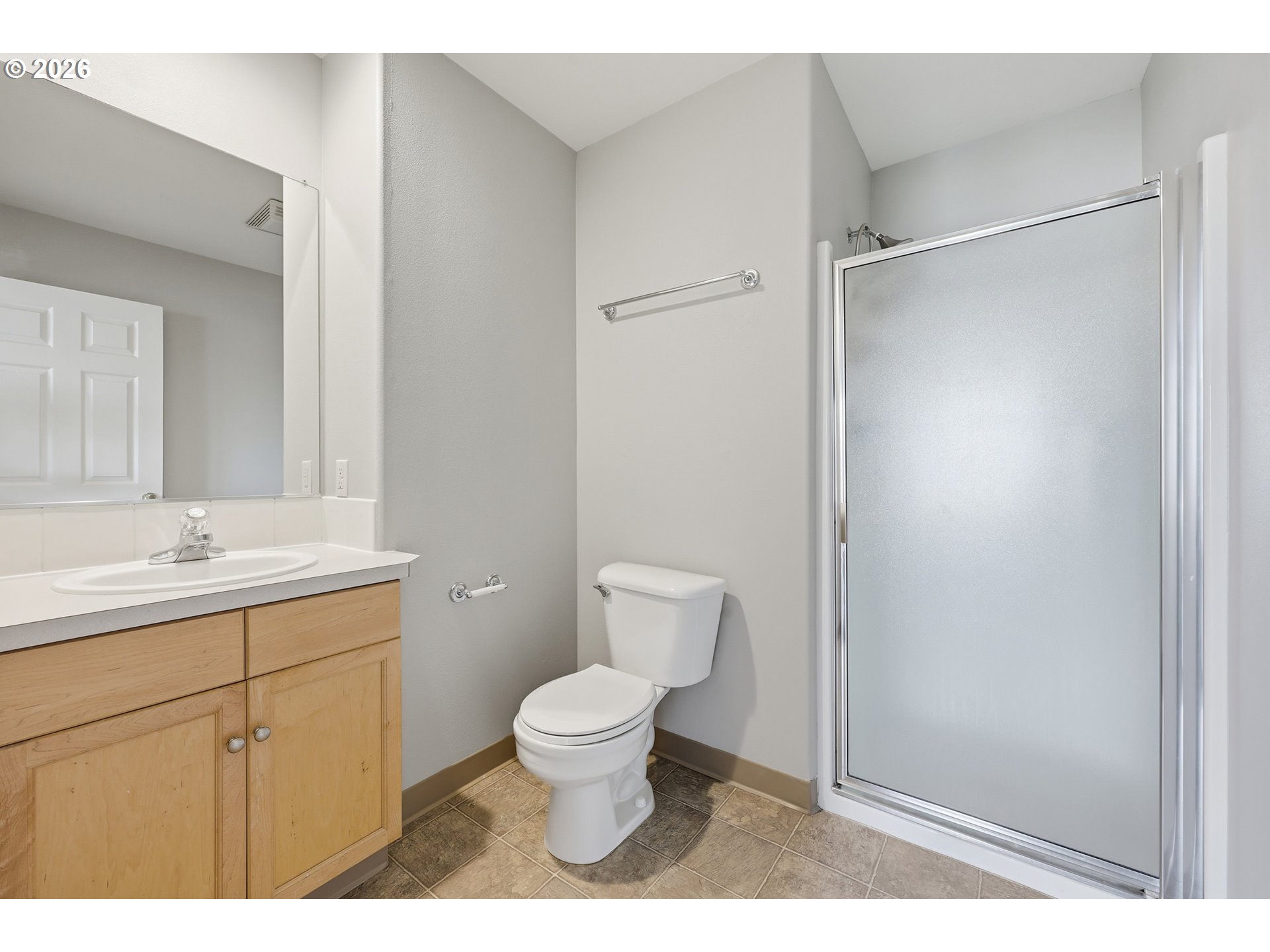 20070 Southwest Cedar Grove Lane Beaverton, OR 97003 - Photo 12 of 19 a bathroom with a toilet sink and a shower