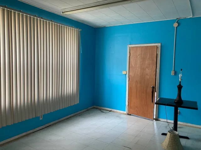 a room with storage and utility