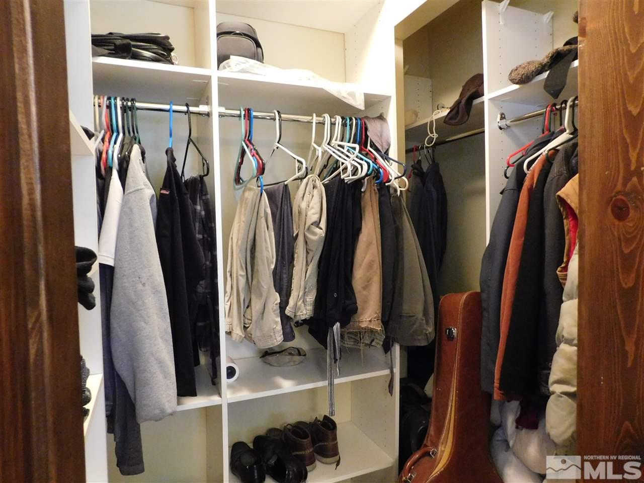 2001 Vale Street Reno, NV 89509 - Photo 13 of 16 a view of walk in closet with clothes and shoes