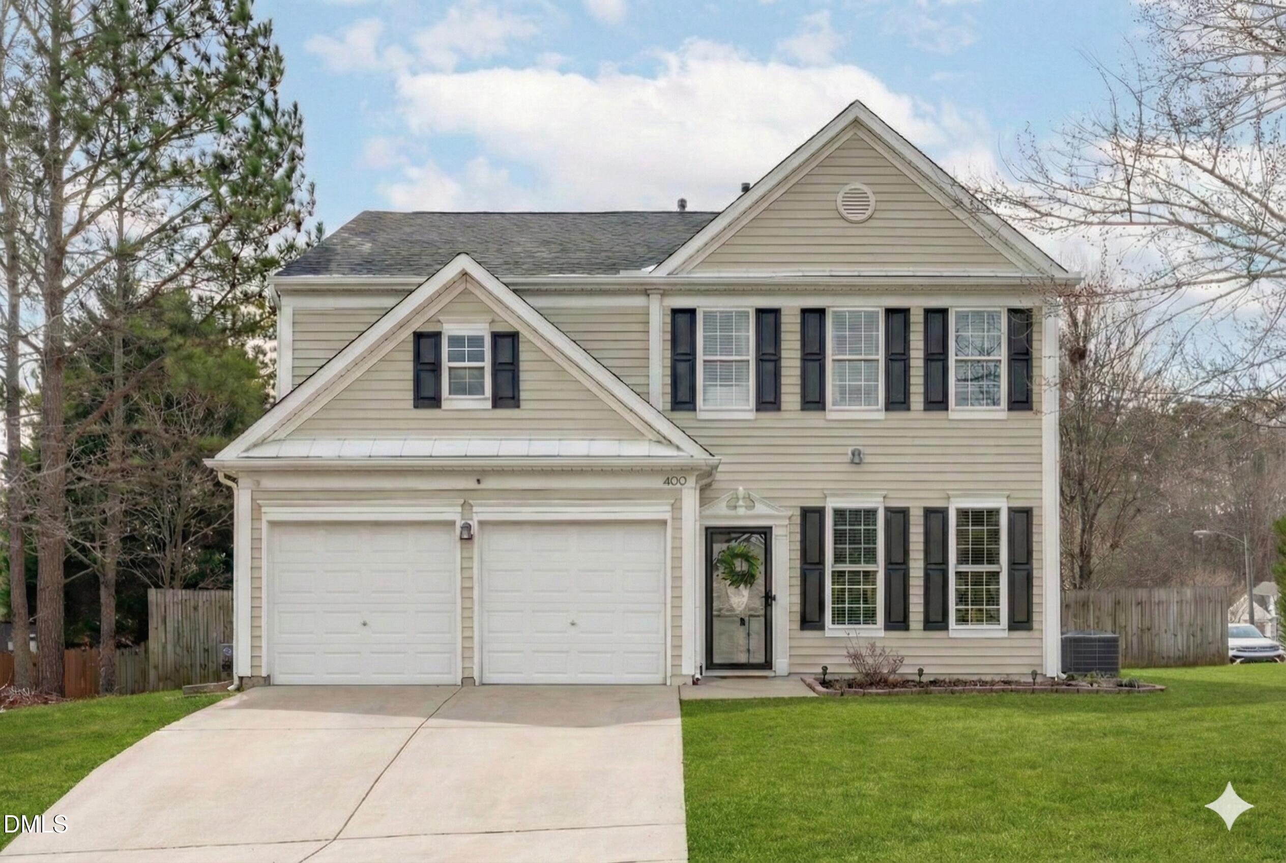 front view of house with a yard