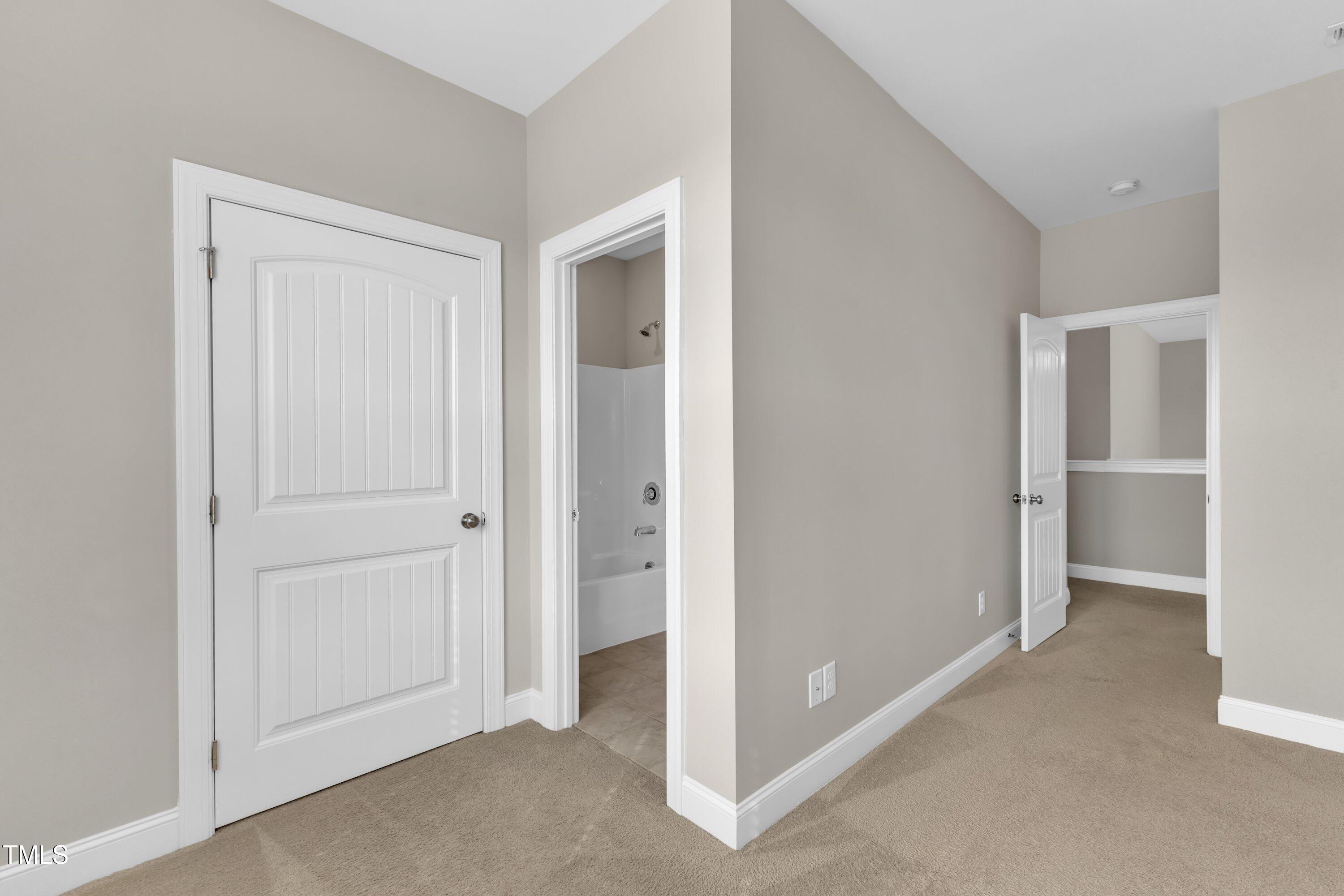4252 Rockdell Hall Street Raleigh, NC 27616 - Photo 38 of 64 a view of an empty room and closet area