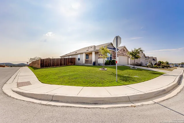 a view of outdoor space yard and swimming pool