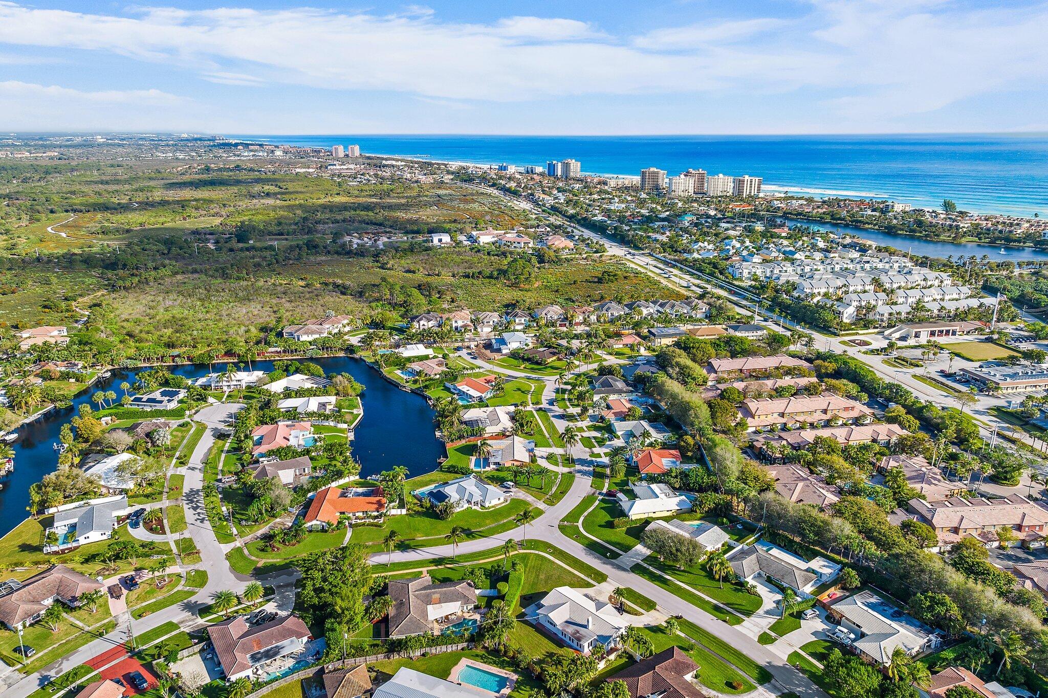 12867 Packwood Road North Palm Beach, FL 33408 - Photo 2 of 30 Aerial View