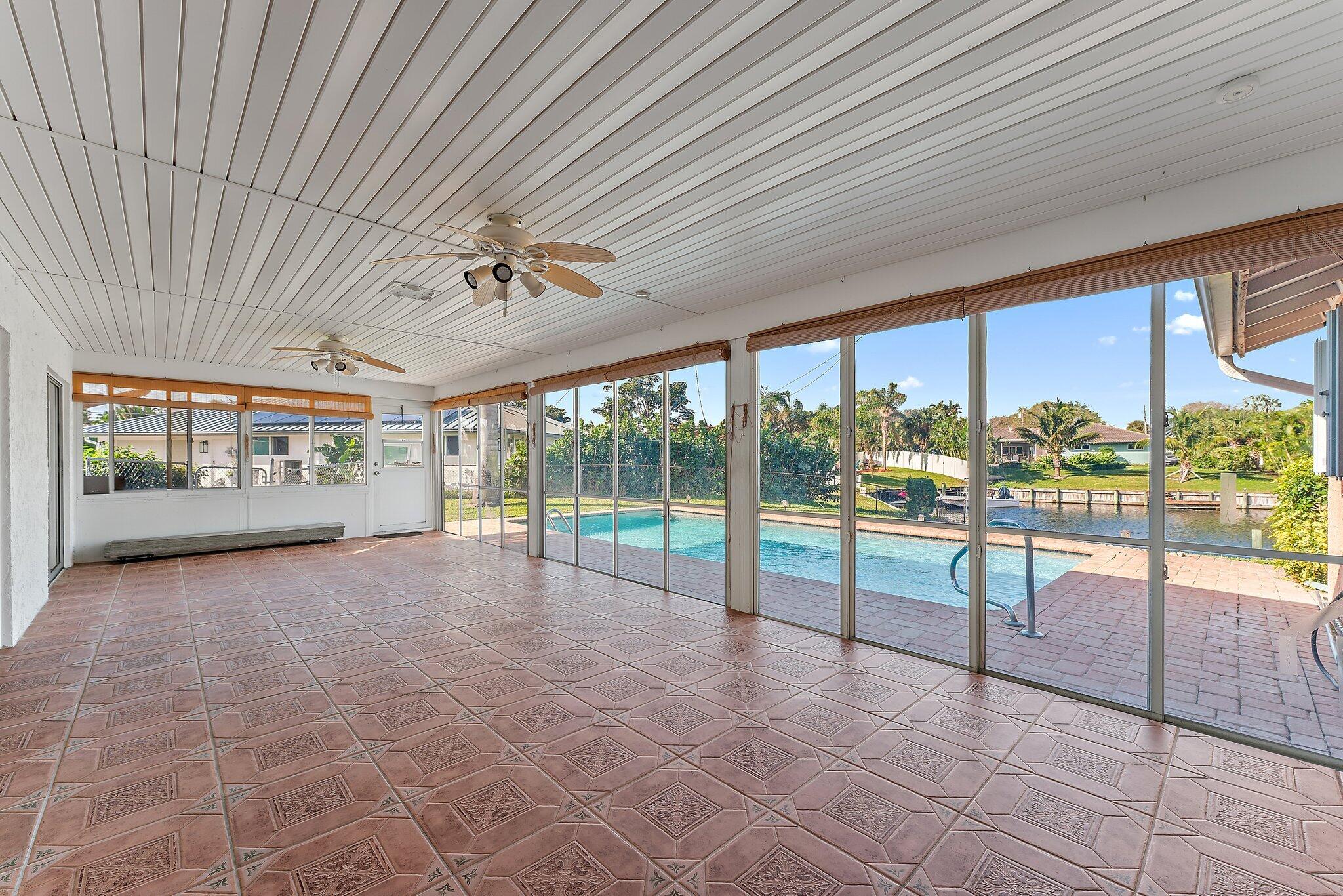 12867 Packwood Road North Palm Beach, FL 33408 - Photo 27 of 30 Large Covered Patio