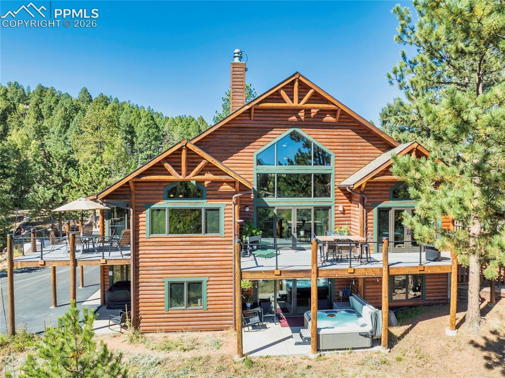 80 Feldspar Road Florissant, CO 80816 - Photo 29 of 31 And enjoying these beautiful decks flooded with sunshine!