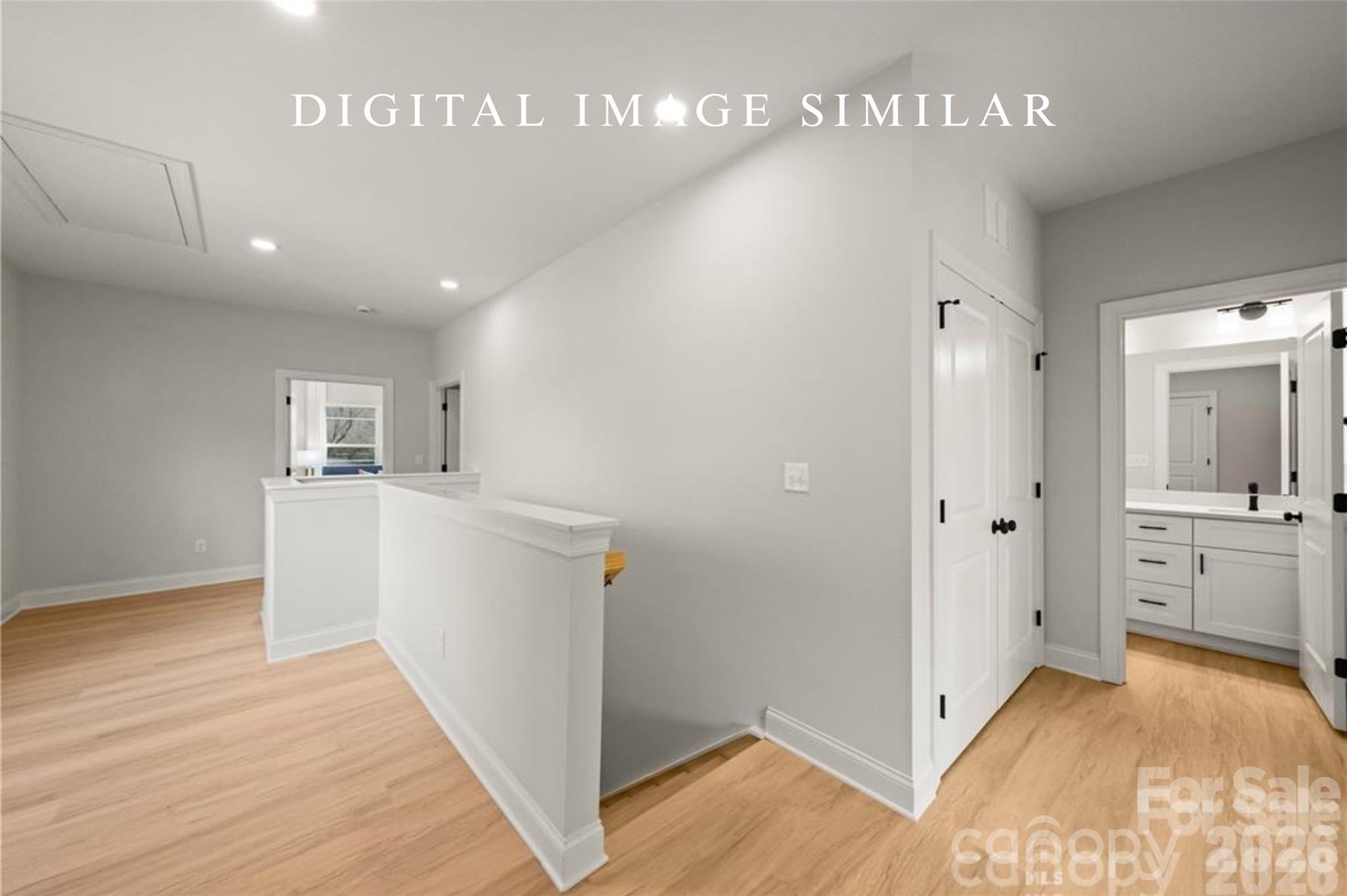 2928 Mulberry Church Road Charlotte, NC 28208 - Photo 23 of 43 a view of a refrigerator in kitchen and wooden floor