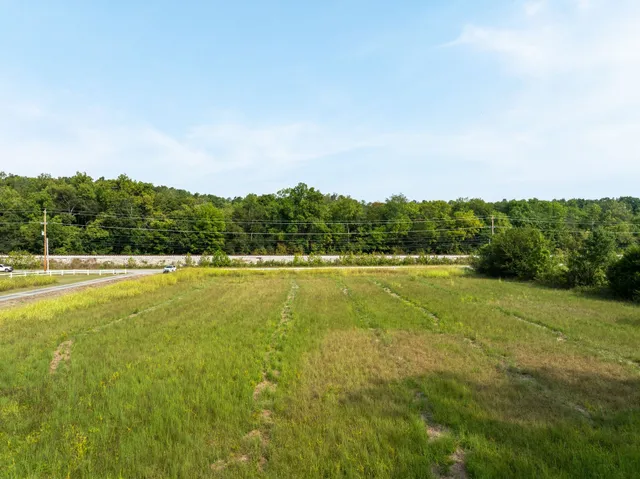a view of an outdoor space and swimming pool