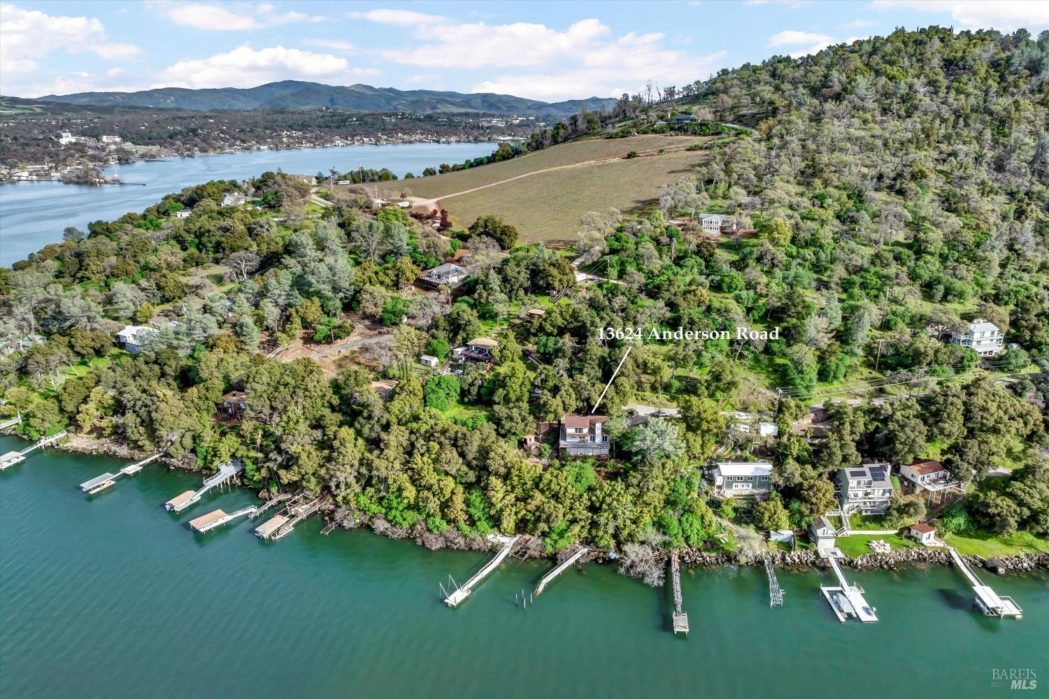 13624 Anderson Road Lower Lake, CA 95457 - Photo 31 of 31 a view of lake with mountain