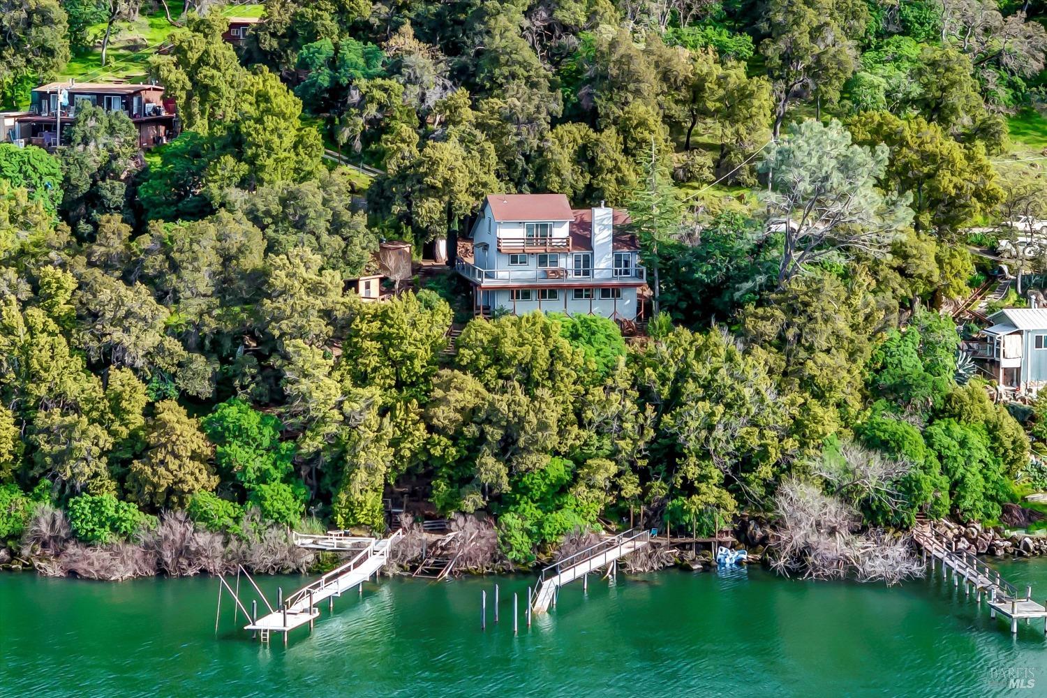 13624 Anderson Road Lower Lake, CA 95457 - Photo 4 of 31 a view of a house with a yard