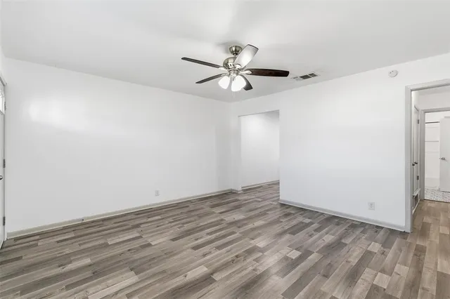 wooden floor in an empty room