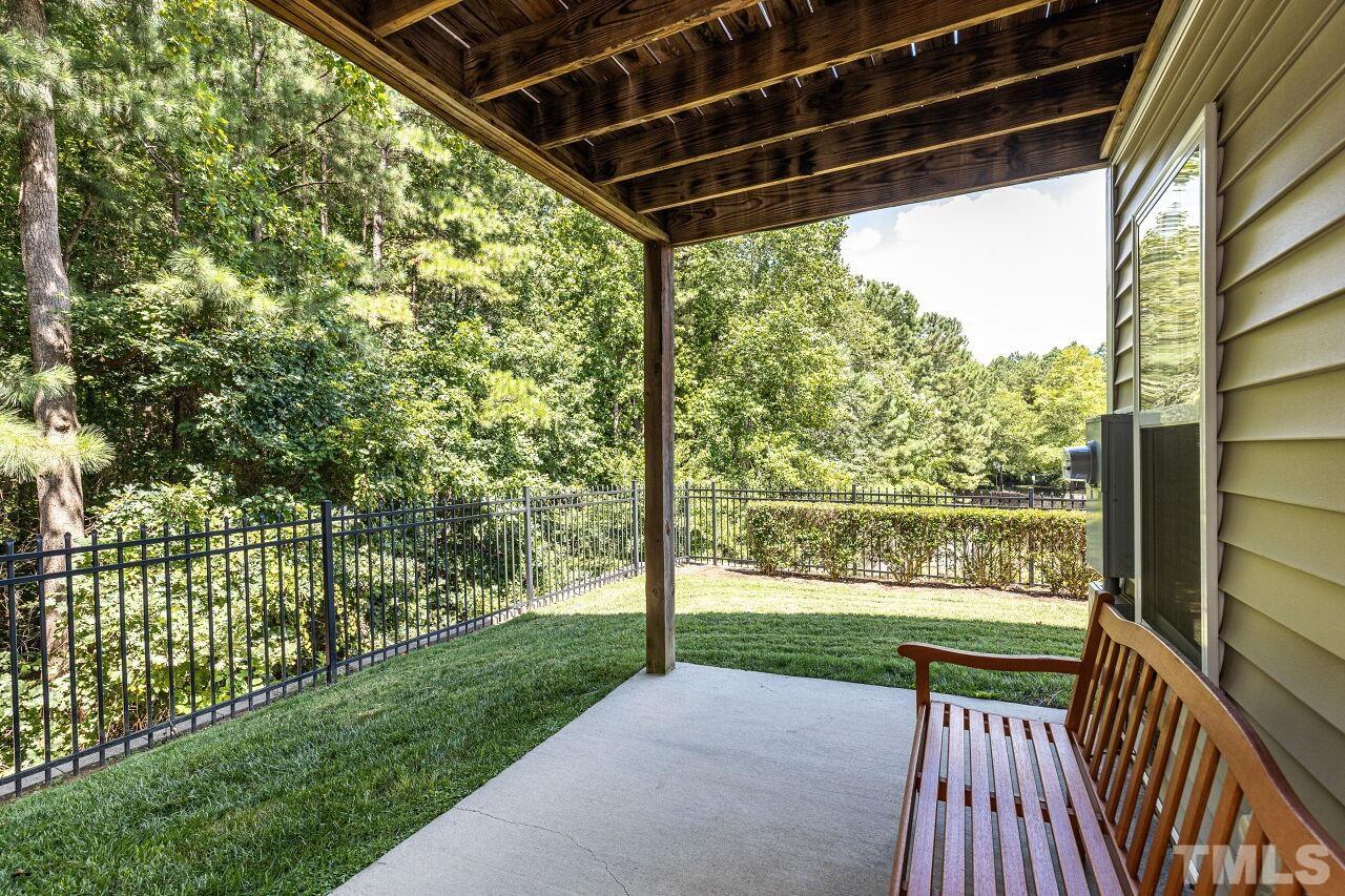 3512 Edgemont Drive Raleigh, NC 27612 - Photo 29 of 30 a view of a porch with garden