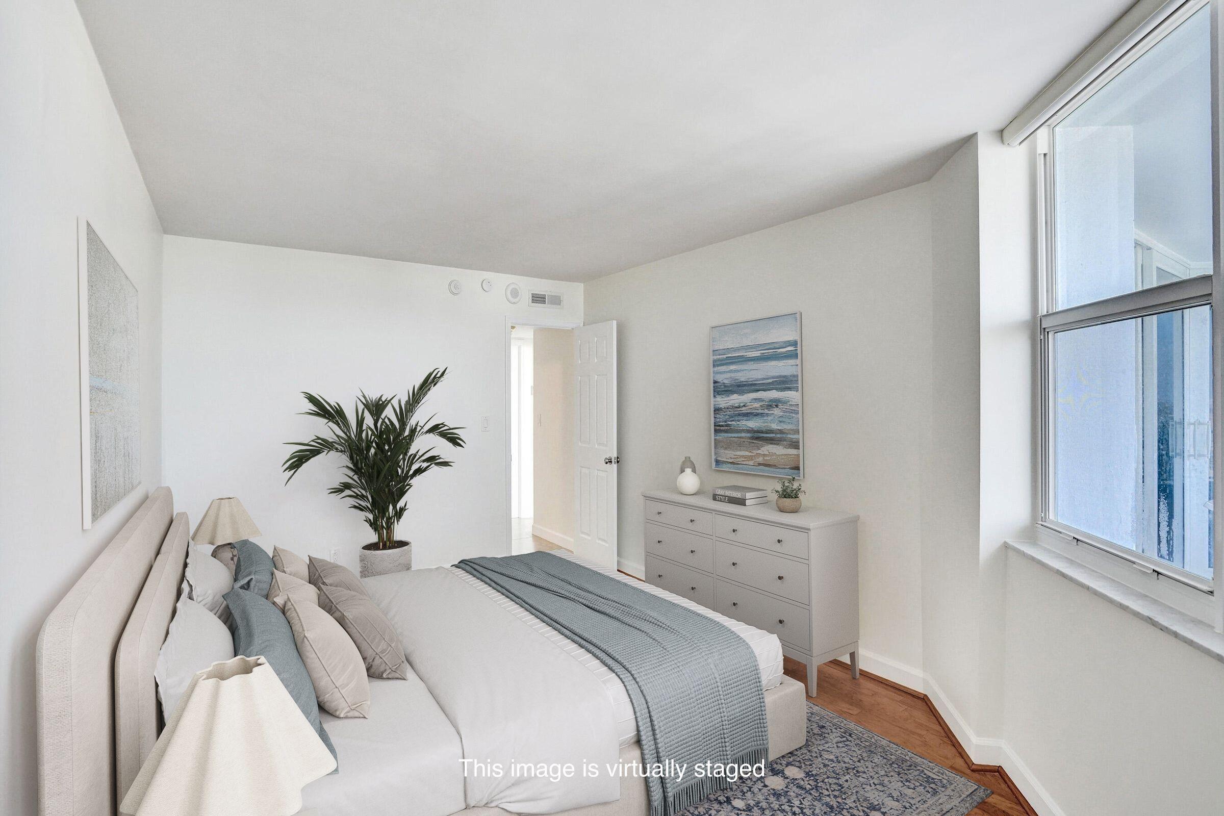 1340 South Ocean Boulevard, Unit 1503 Pompano Beach, FL 33062 - Photo 22 of 50 Virtually staged 2nd bedroom