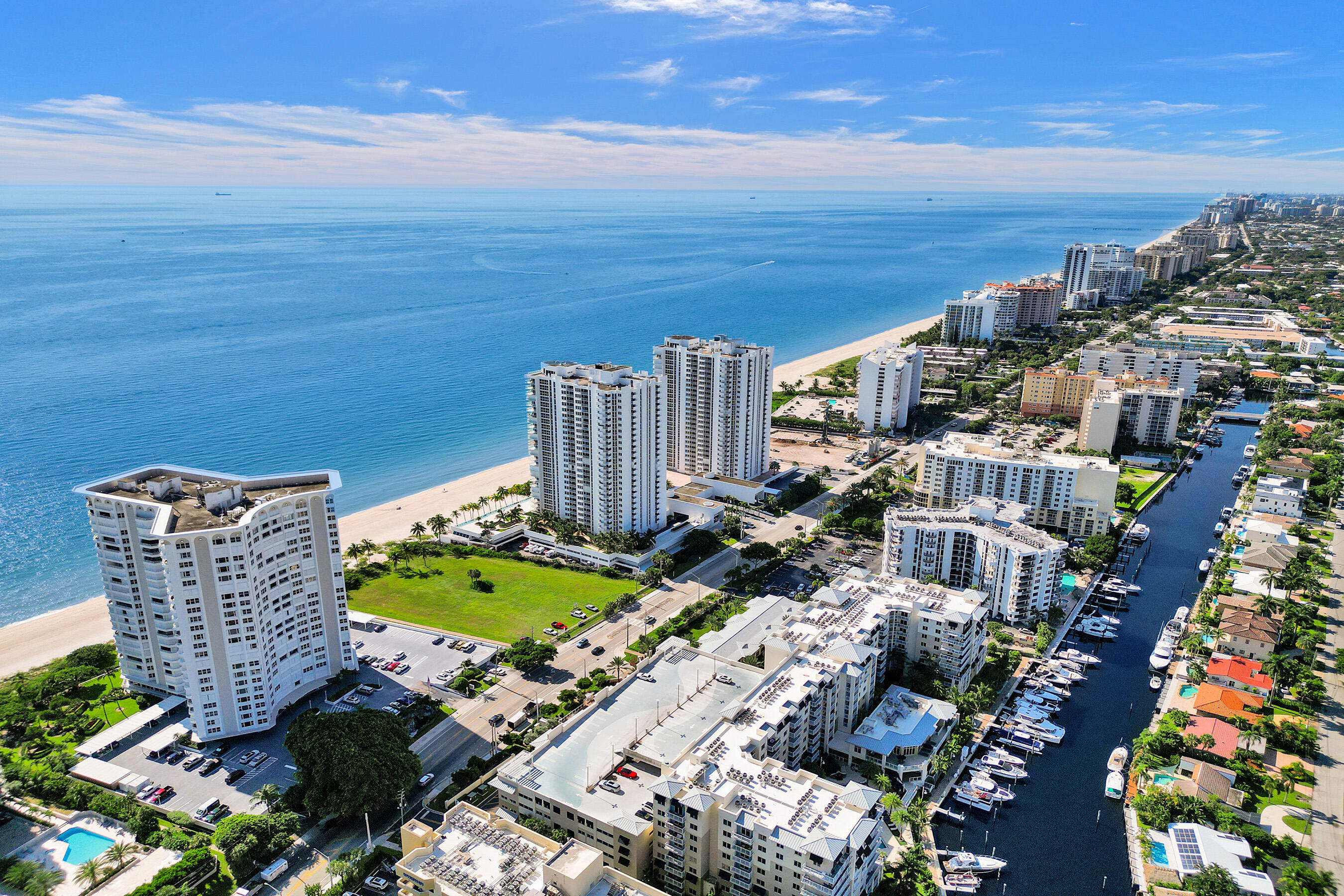 1340 South Ocean Boulevard, Unit 1503 Pompano Beach, FL 33062 - Photo 26 of 50 Drone view