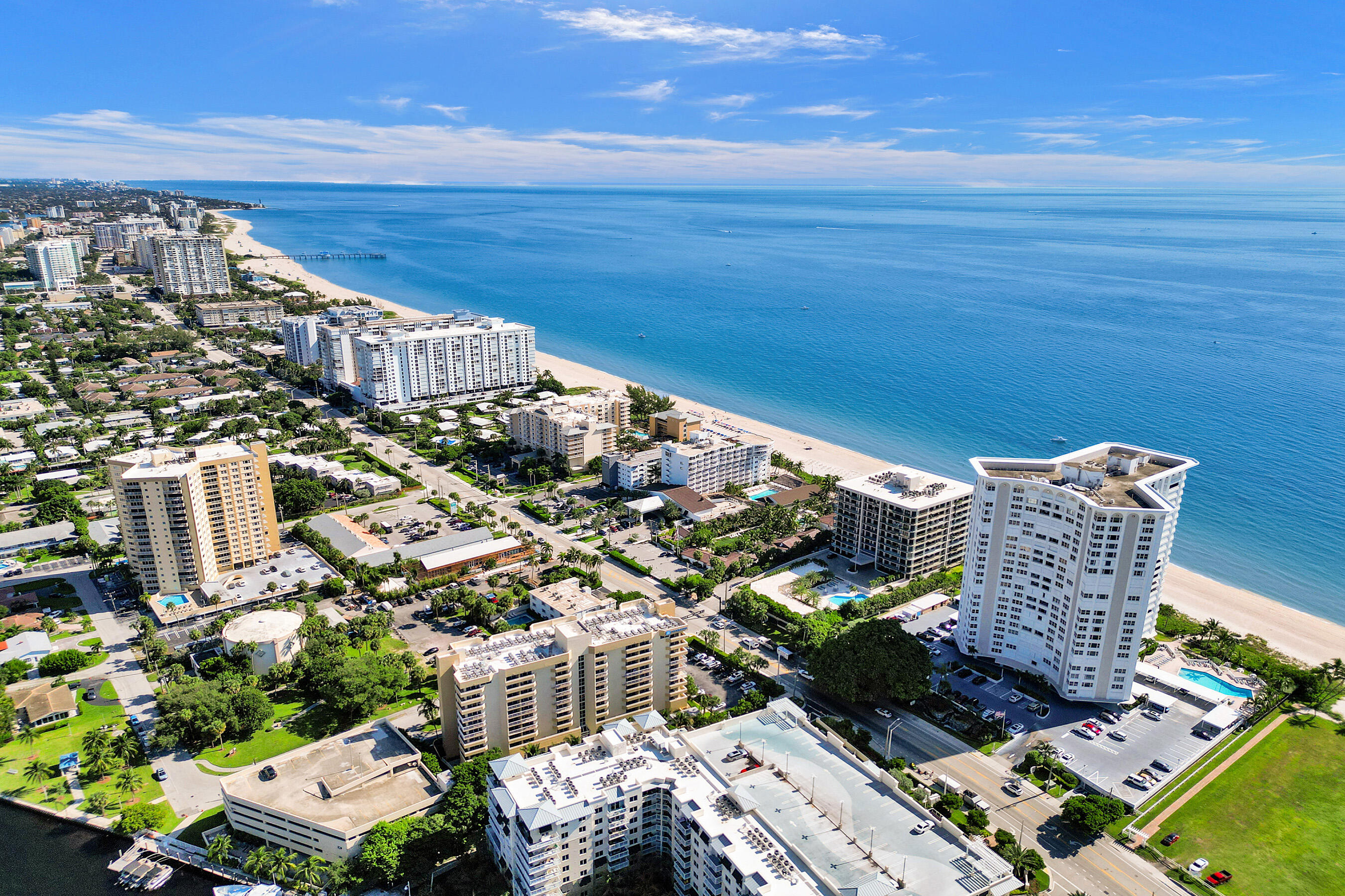 1340 South Ocean Boulevard, Unit 1503 Pompano Beach, FL 33062 - Photo 27 of 50 Dron view