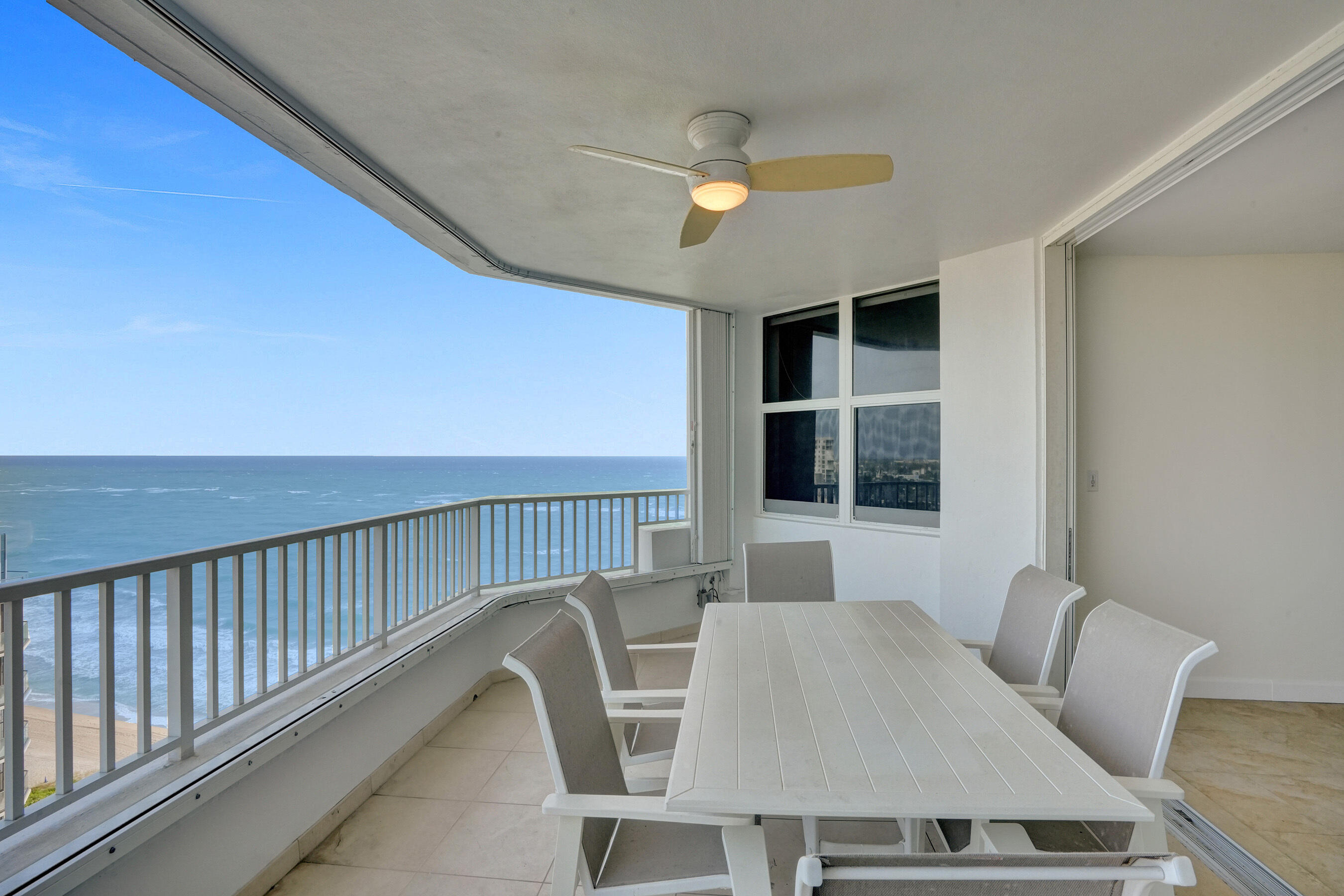 1340 South Ocean Boulevard, Unit 1503 Pompano Beach, FL 33062 - Photo 7 of 50 Ocean views from the balcony