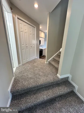 a view of entryway and hallway