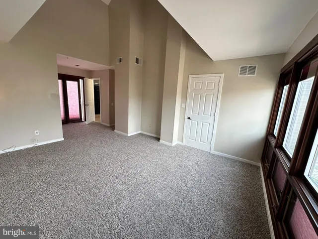 a view of a door with a door