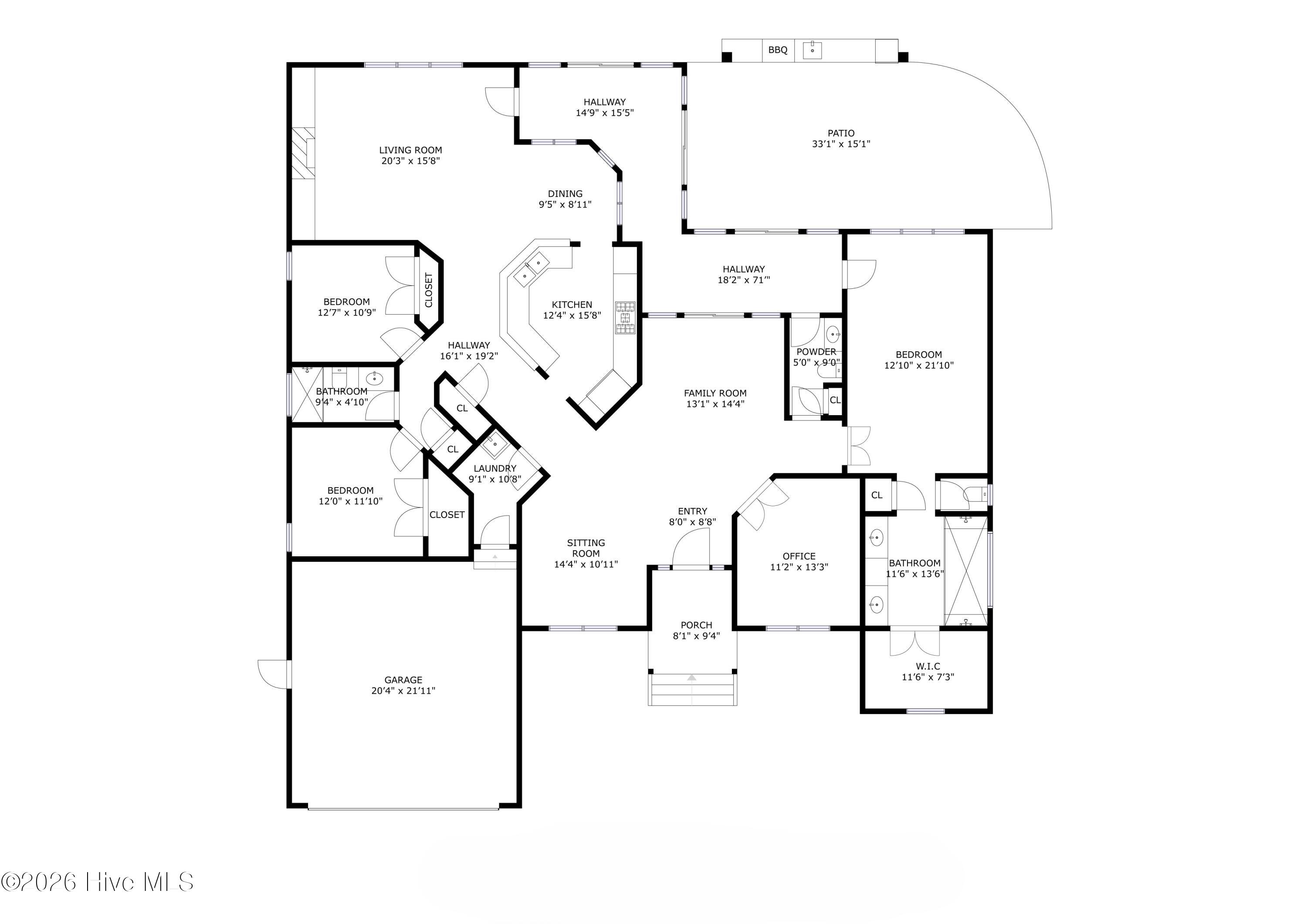 1614 Colonist Square Southwest Ocean Isle Beach, NC 28469 - Photo 63 of 63 Floor plan