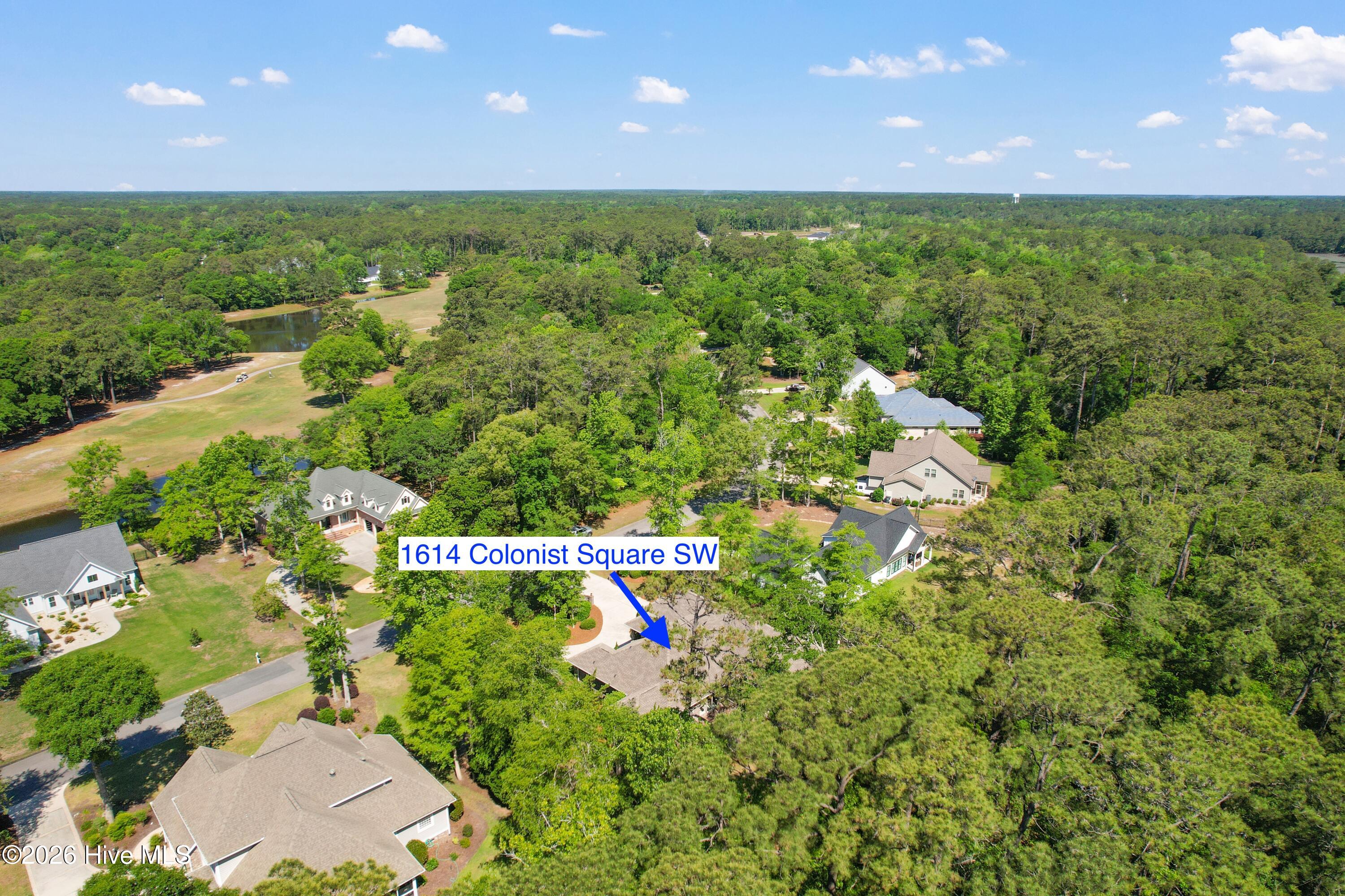 1614 Colonist Square Southwest Ocean Isle Beach, NC 28469 - Photo 60 of 63 Aerial location