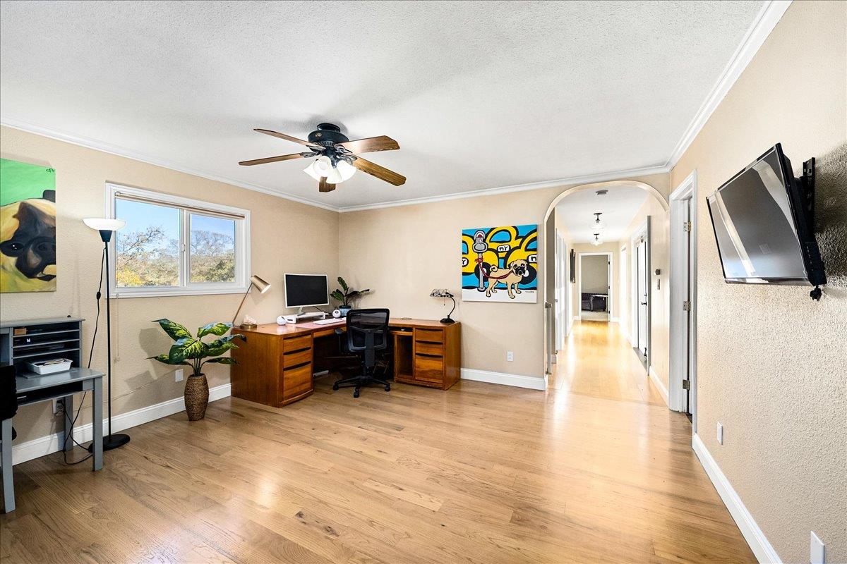 4371 Luneman Road Placerville, CA 95667 - Photo 30 of 77 a living room with furniture and a flat screen tv