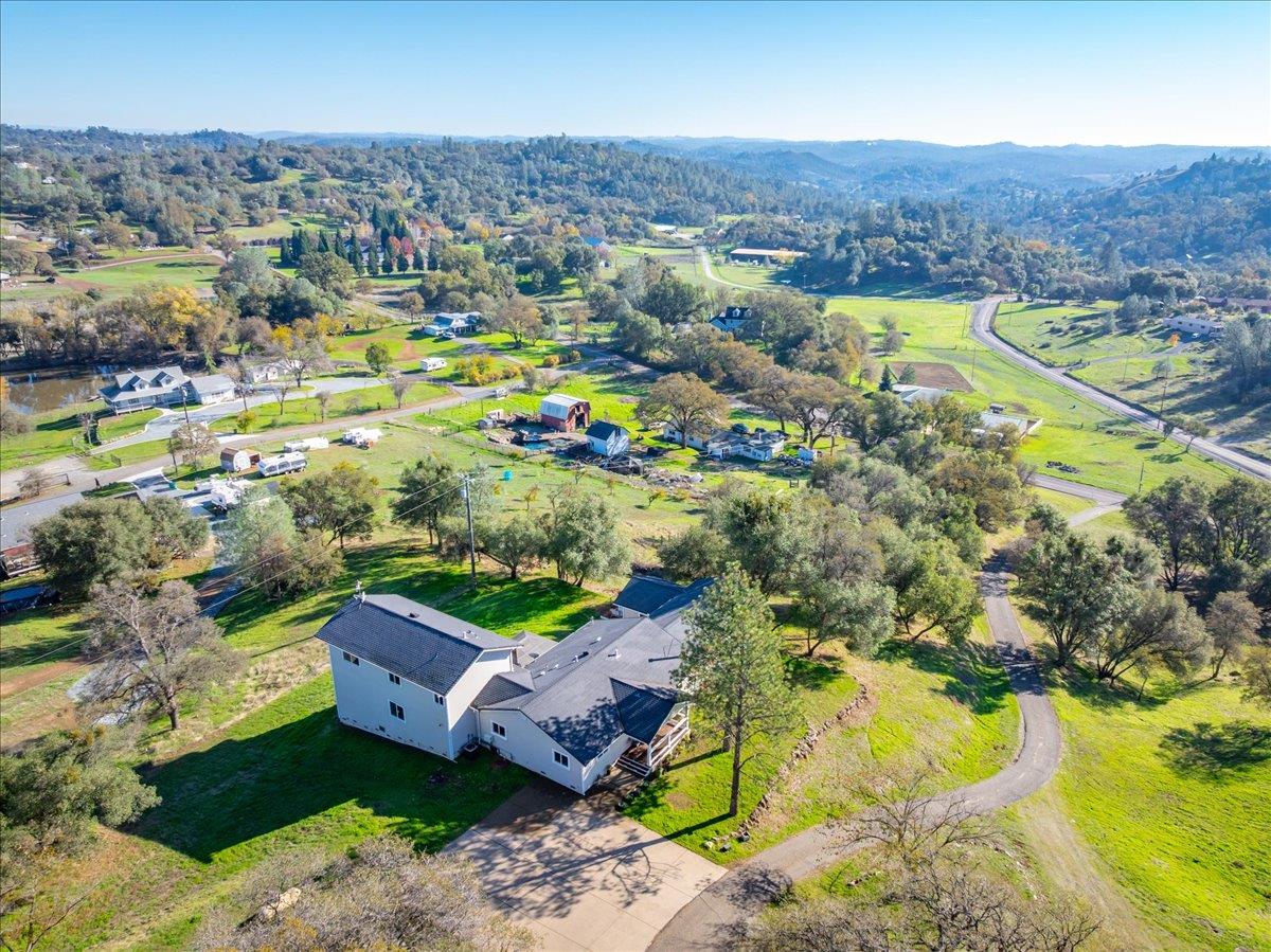 4371 Luneman Road Placerville, CA 95667 - Photo 68 of 77 an aerial view of residential houses with outdoor space