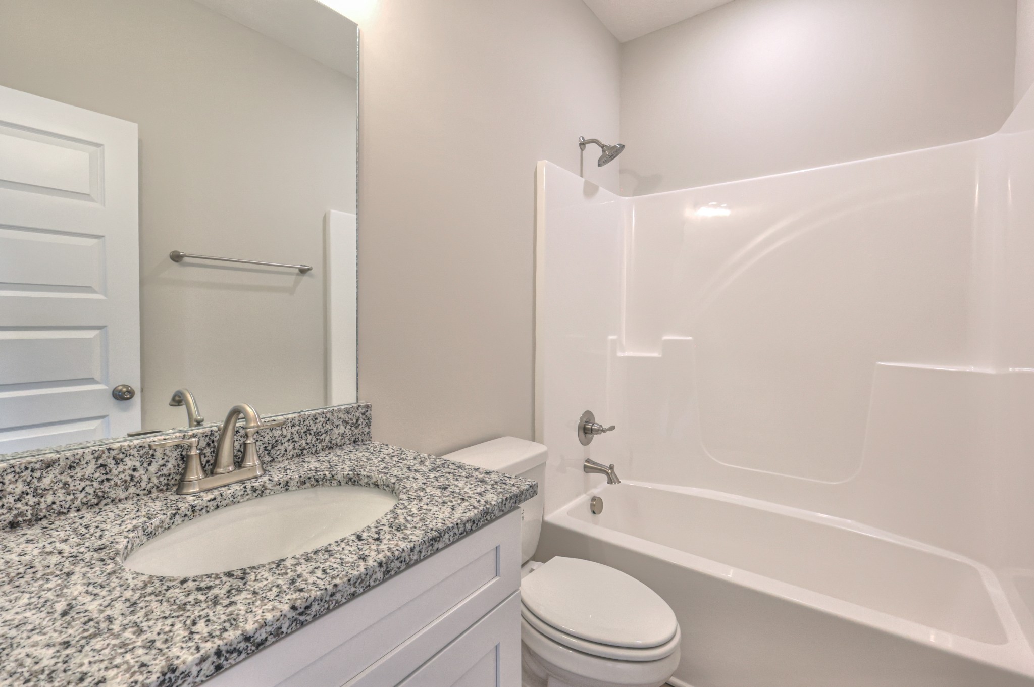 201 North Fork Branch Road Tullahoma, TN 37388 - Photo 21 of 31 a bathroom with a granite countertop sink toilet tub and shower