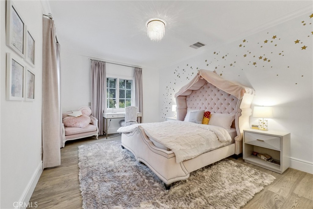1145 Rancho Road Arcadia, CA 91006 - Photo 37 of 60 a spacious bedroom with a bed and a window