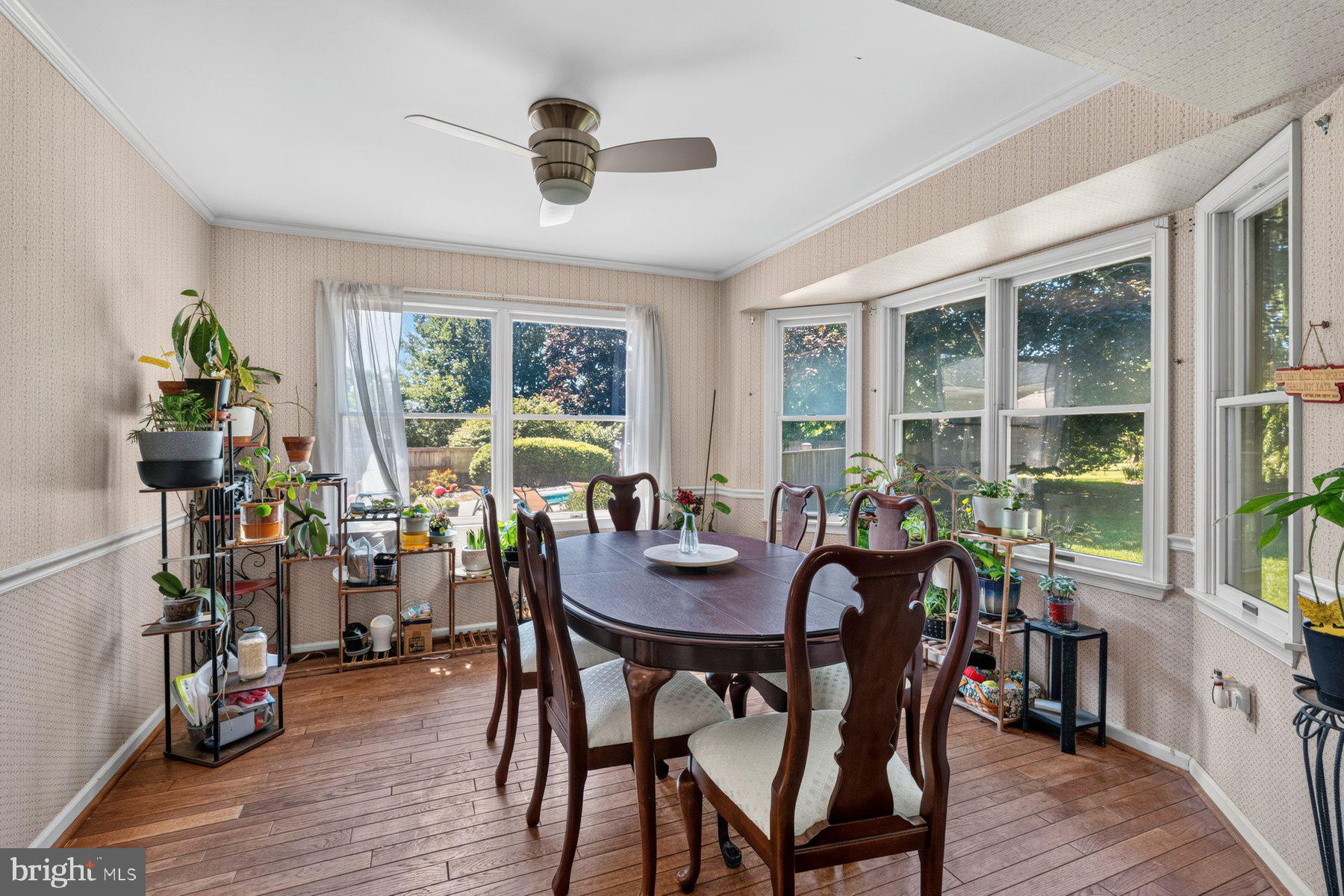 49 Rockland Road Westminster, MD 21158 - Photo 33 of 66 a view of a dining room with furniture window and wooden floor