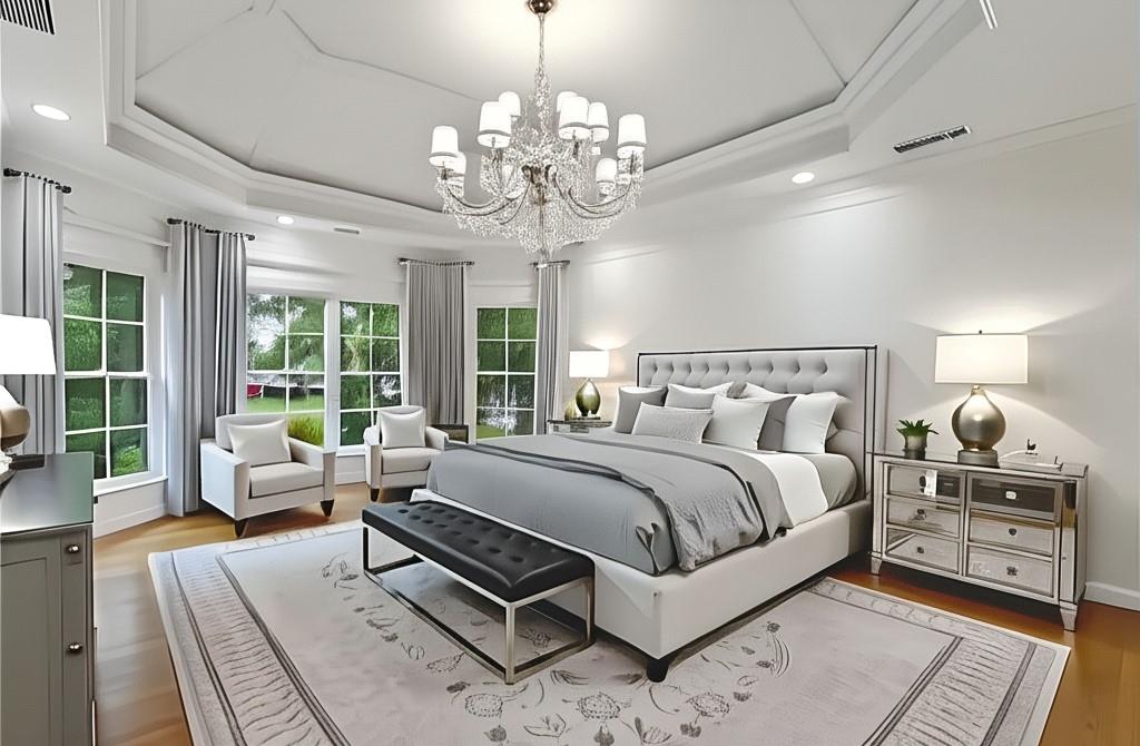 989 Middle Fork Trail Suwanee, GA 30024 - Photo 10 of 76 a spacious bedroom with a bed and window