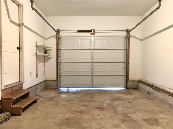 a picture of a bench in a room