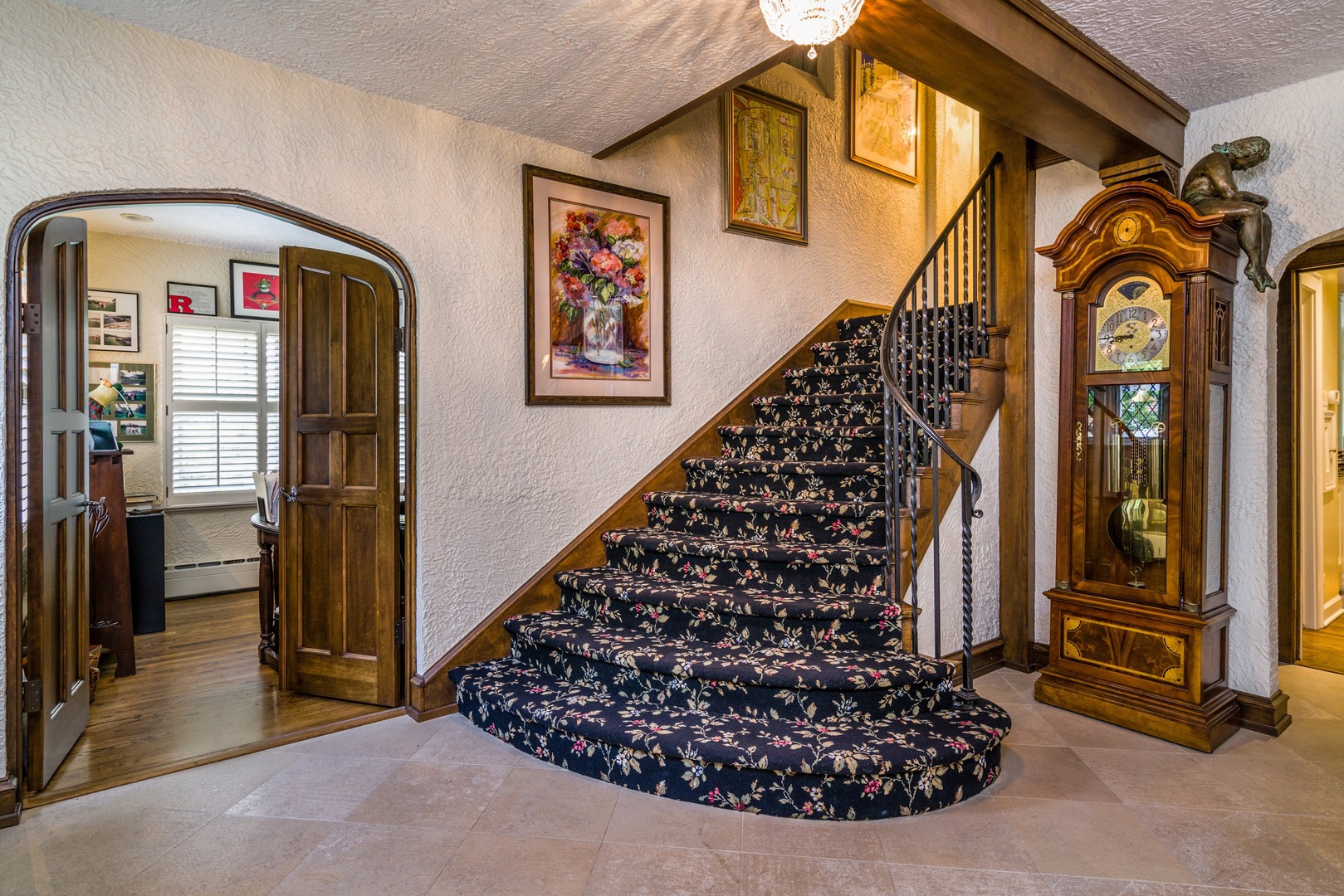 107 Robsart Road Kenilworth, IL 60043 - Photo 3 of 33 a view of entryway with a front door and wooden floor