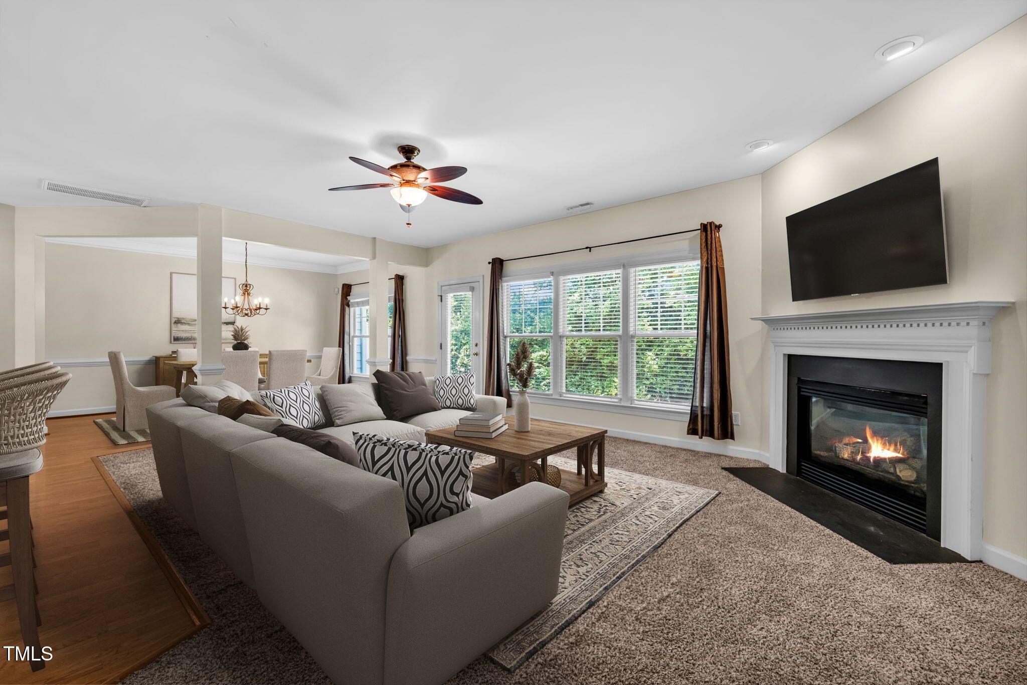 8105 Satillo Lane Raleigh, NC 27616 - Photo 4 of 39 great room 2