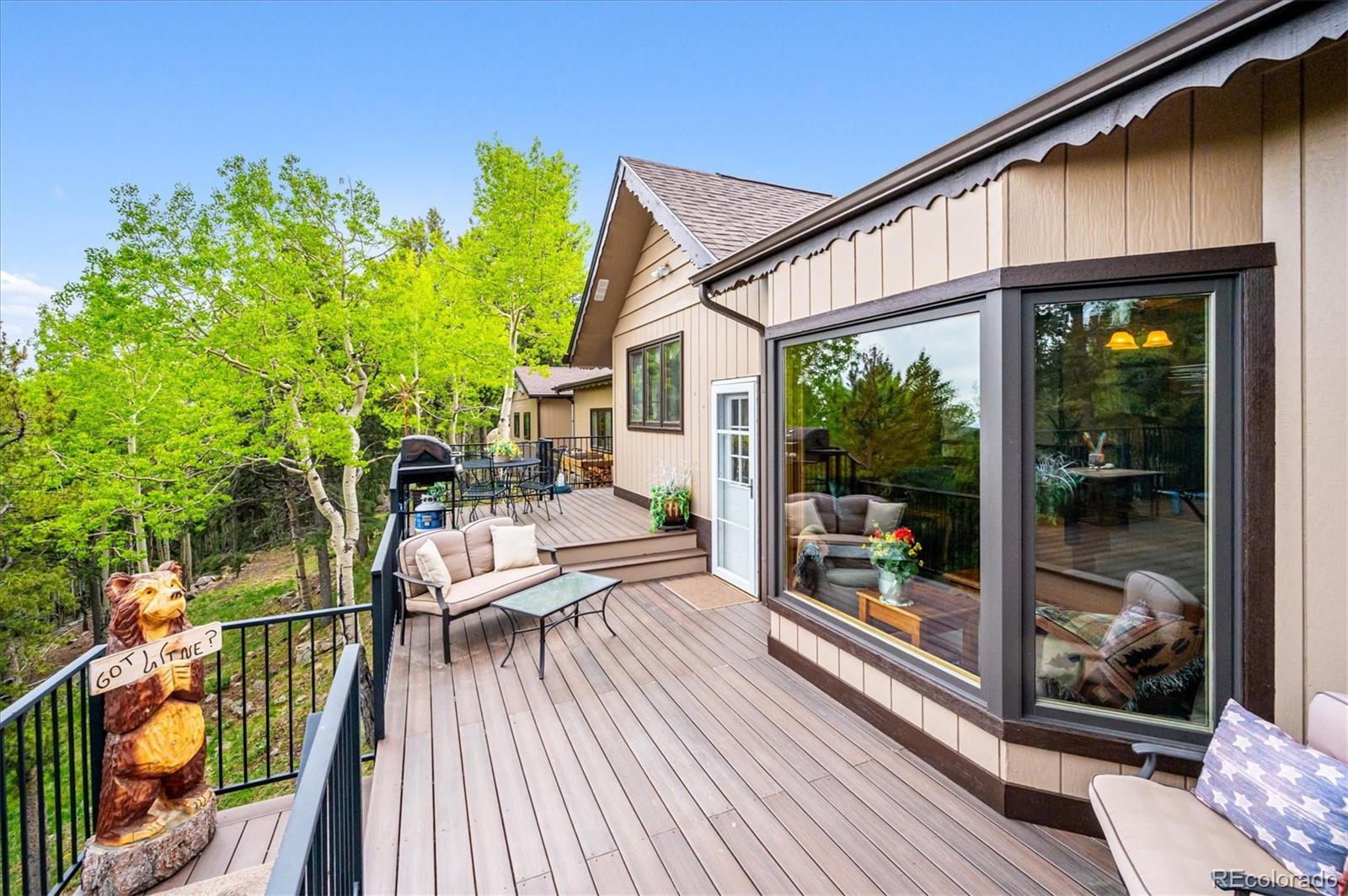 11094 Thomas Drive Conifer, CO 80433 - Photo 2 of 44 a view of a house with sitting area