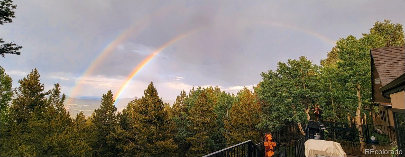 11094 Thomas Drive Conifer, CO 80433 - Photo 44 of 44 a view of a city from a balcony