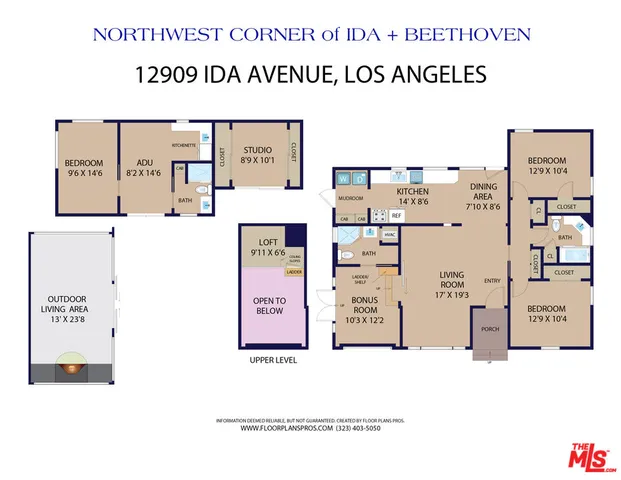 $1,599,000 | 12909 Ida Avenue, Los Angeles, CA 90066