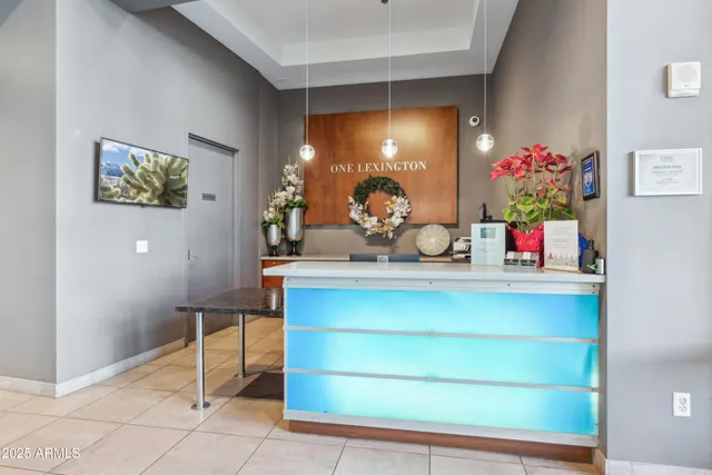 a room with furniture and a flat screen tv