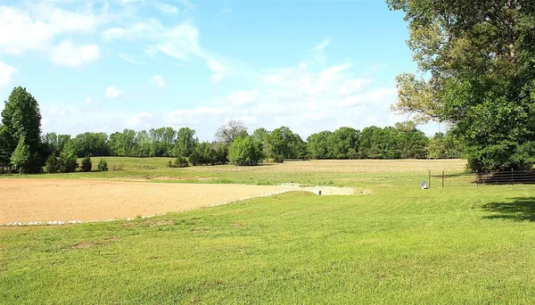 a view of an outdoor space and swimming pool