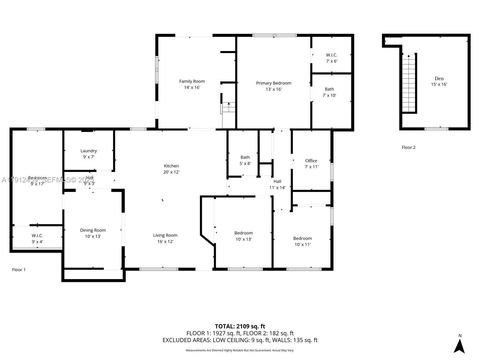 10025 Southwest 83rd Street Miami, FL 33173 - Photo 32 of 37 a picture of a floor plan