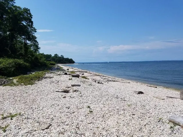 a view of beach and ocean