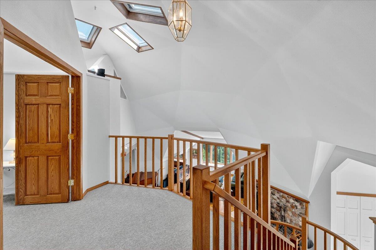 5224 Twin Falls Road Morgan Hill, CA 95037 - Photo 54 of 111 a view of staircase with railing and white walls