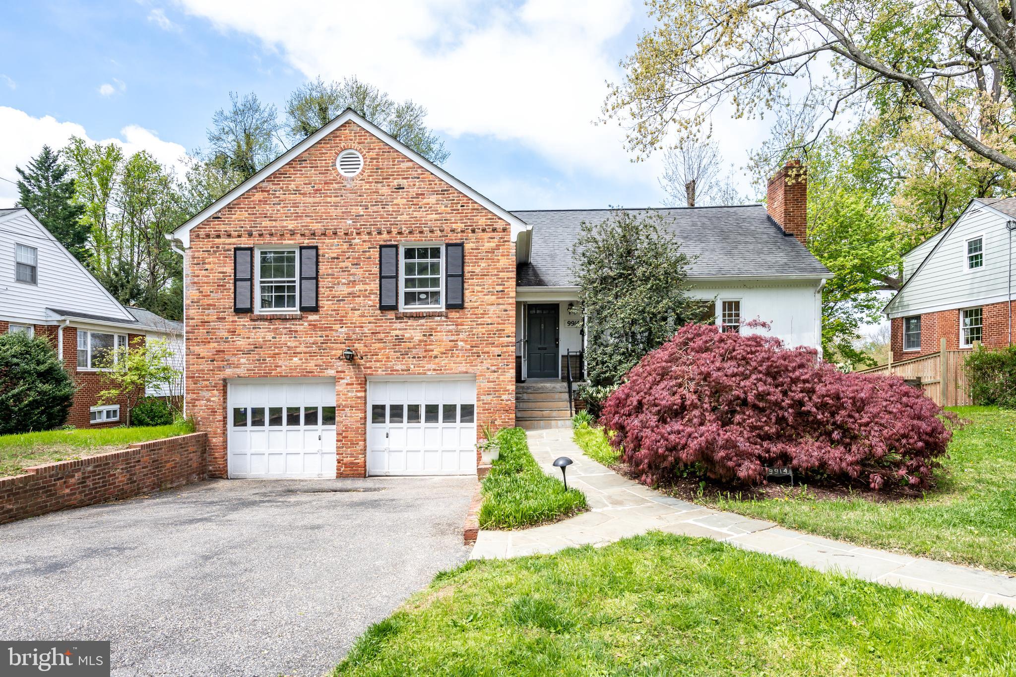 9914 Old Spring Road Kensington, MD 20895 - Photo 2 of 34 2 car garage