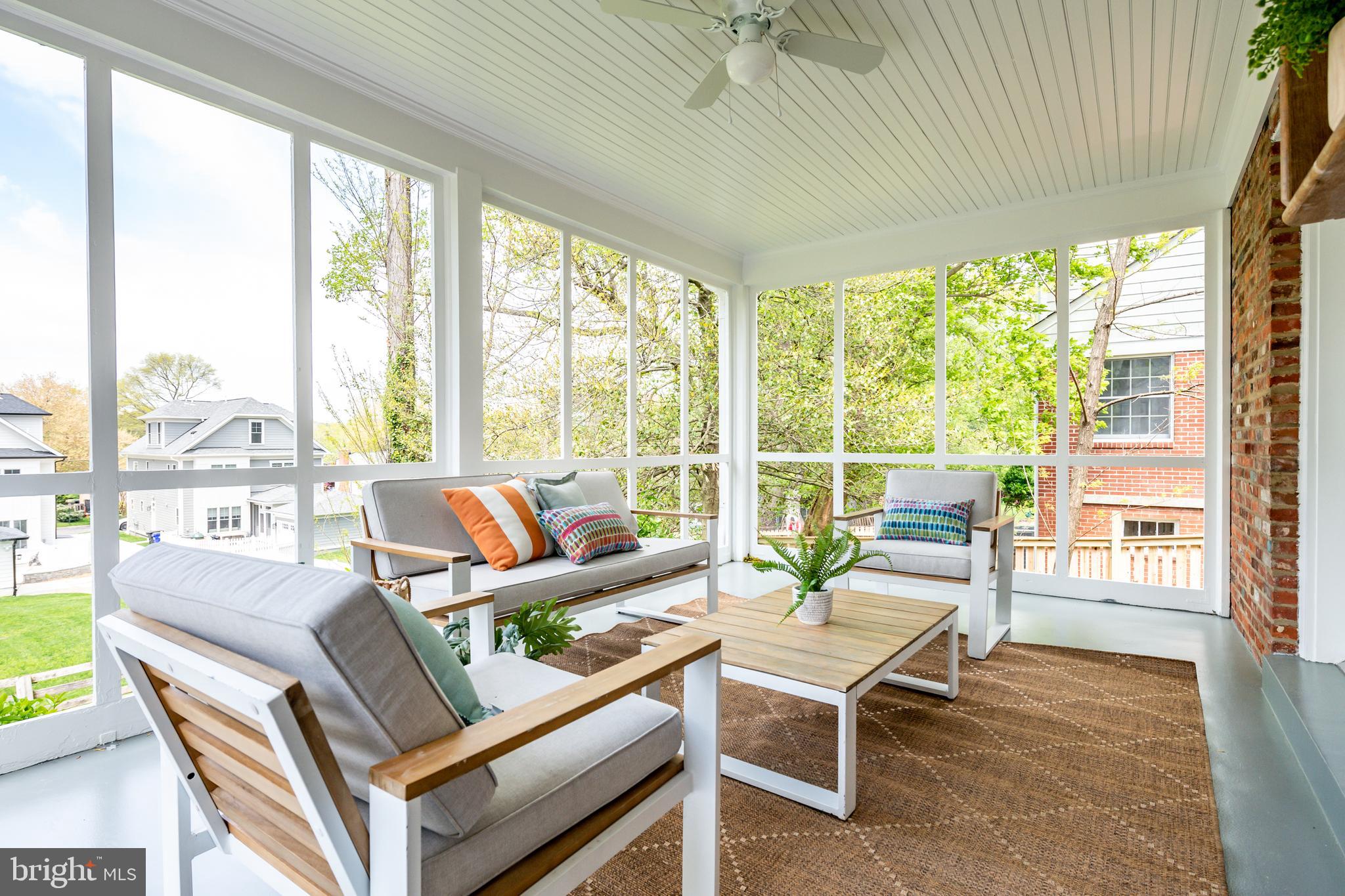 9914 Old Spring Road Kensington, MD 20895 - Photo 13 of 34 Screen porch off dining room