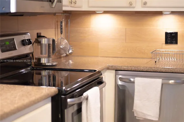 a close view of kitchen sink