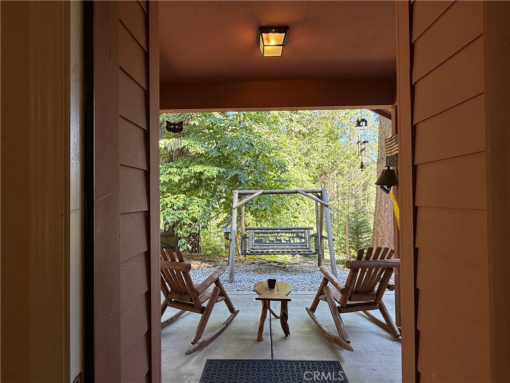 3502 Comet Mine Mariposa, CA 95338 - Photo 6 of 47 a view of balcony with furniture and garden