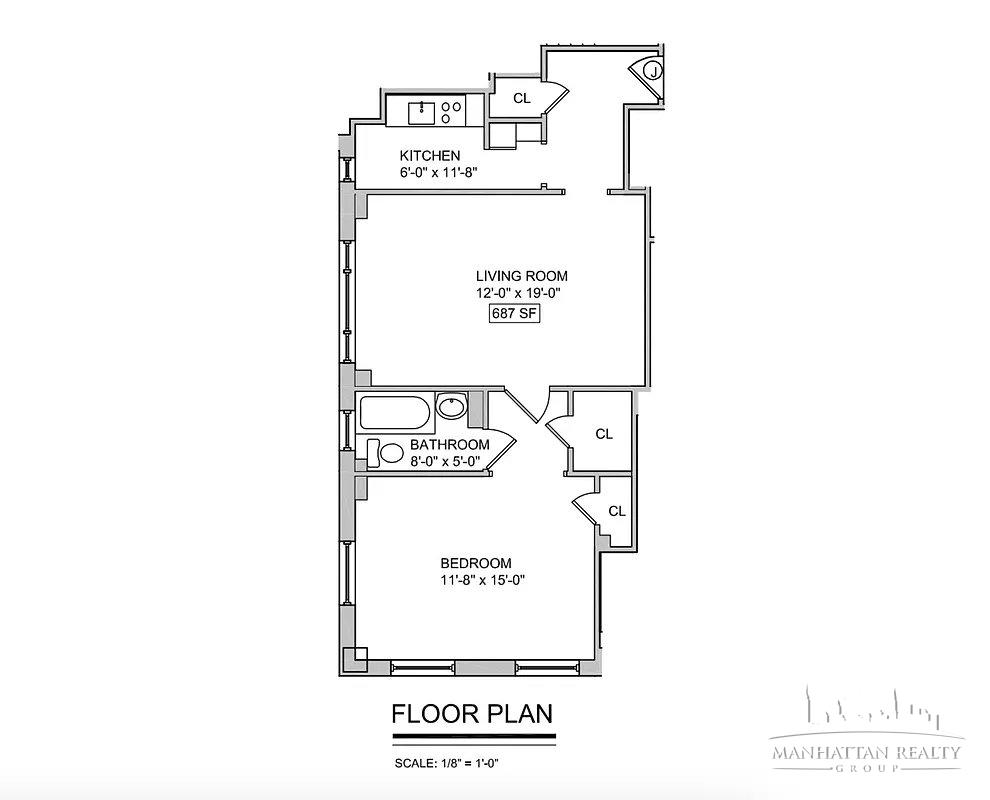 95 Christopher Street, Unit 4J Manhattan, NY 10014 - Photo 8 of 8 unknown