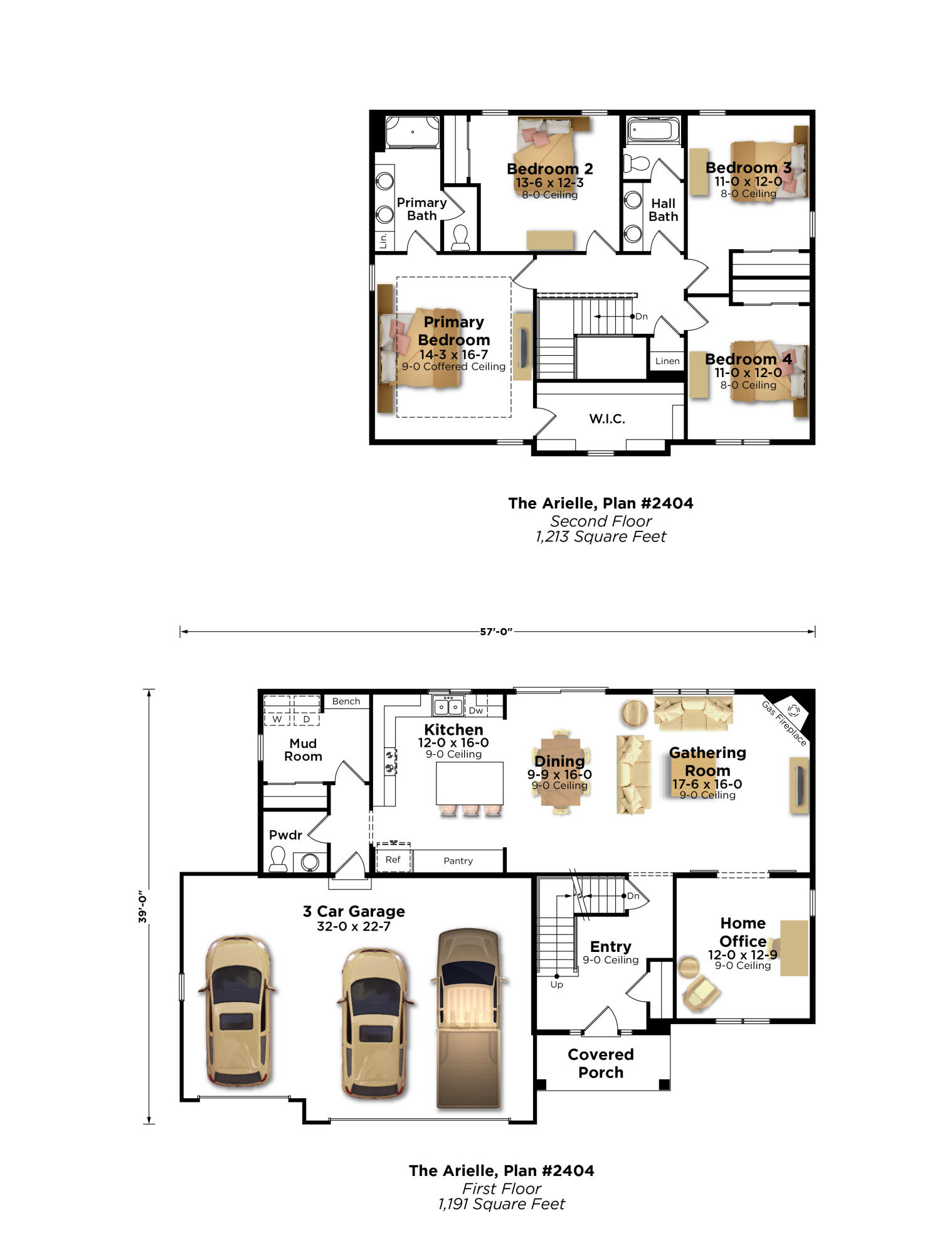 N57W20859 Lomond Road, Unit LOT# 99 Menomonee Falls, WI 53051 - Photo 3 of 5 Arielle 2404 Garage Left