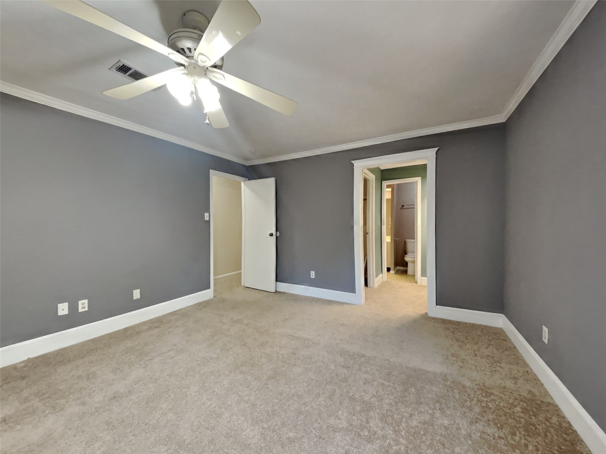 3910 Cedar Forest Drive Houston, TX 77339 - Photo 15 of 21 an empty room with fan and entrance