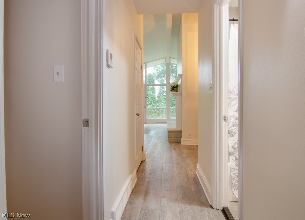 351 Edmore Road Akron, OH 44333 - Photo 16 of 35 Down the hallway from the bedrooms. A glimpse of the hallway bath.