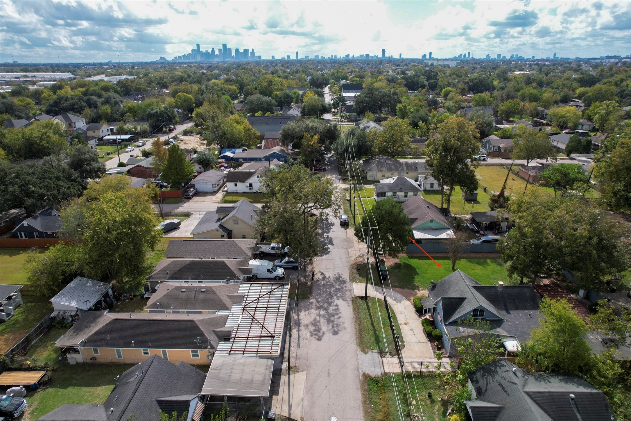 4303 Castor Street Houston, TX 77022 - Photo 39 of 41 an aerial view of residential houses with outdoor space and street view